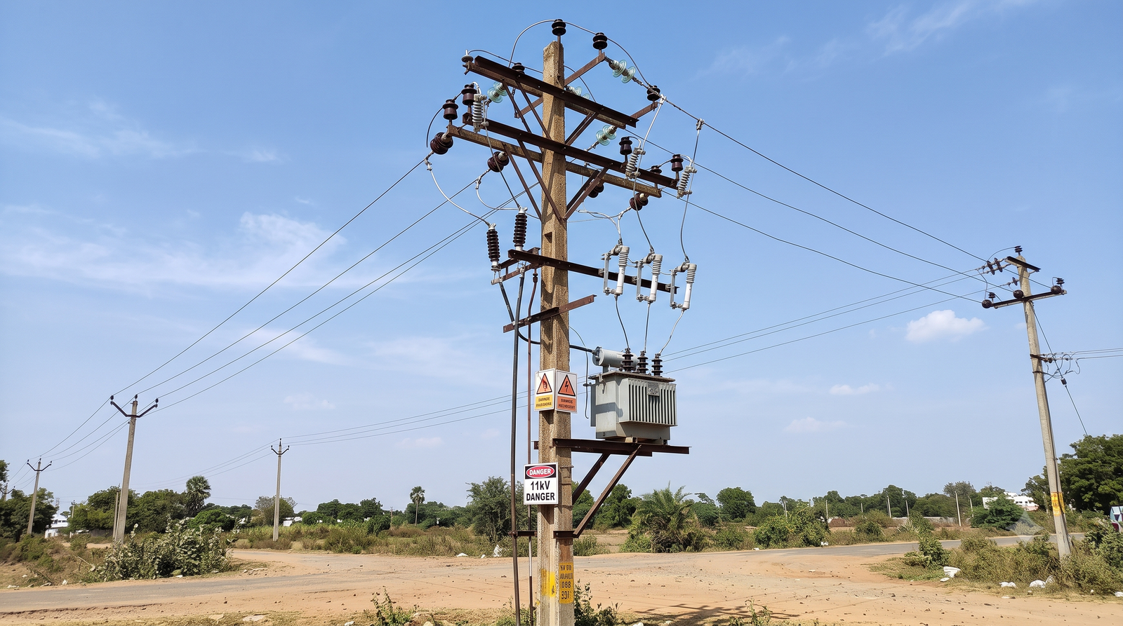 11 kV Pole